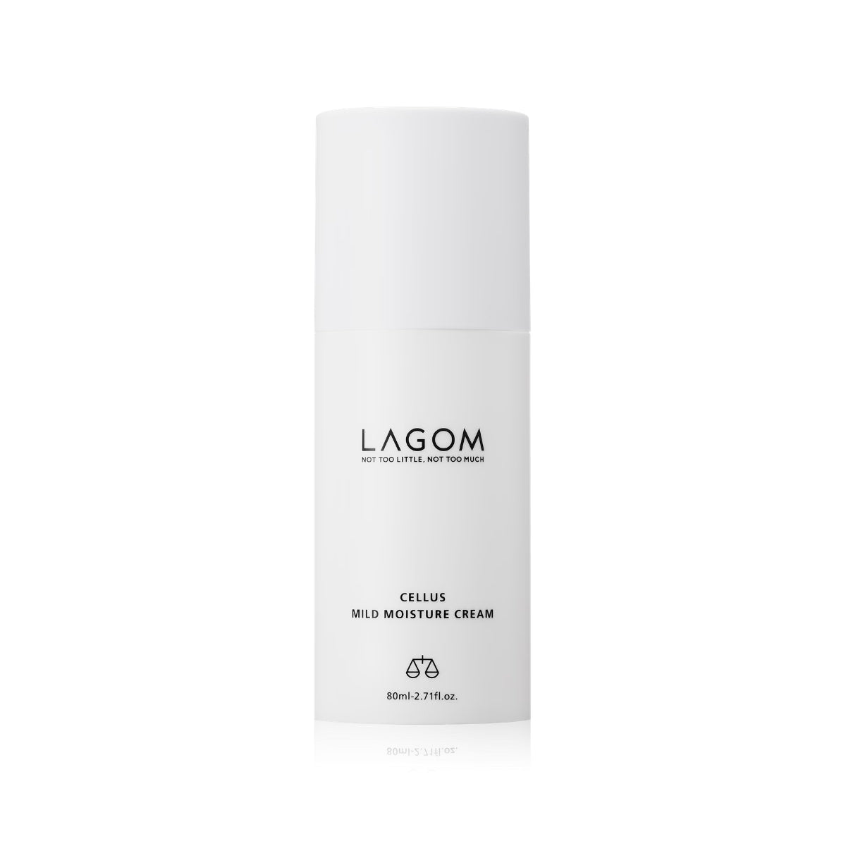 LAGOM Cellus Mild Moisture Cream - gentle Korean hydrating face cream for sensitive skin