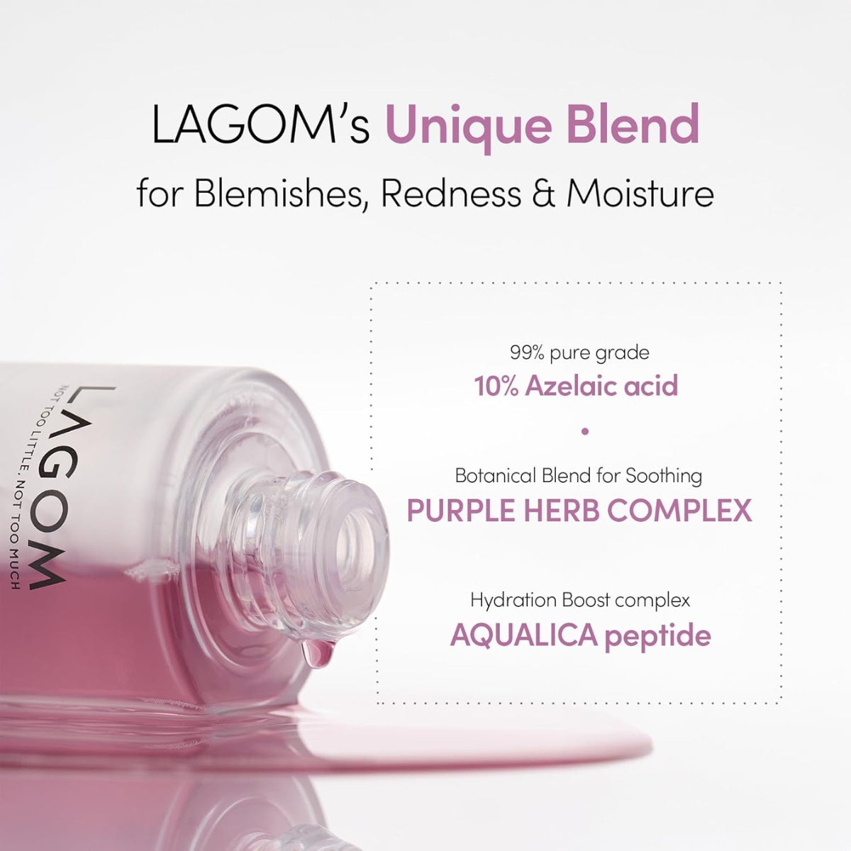 LAGOM Cellus Refining Purple Serum key ingredients and skin benefits