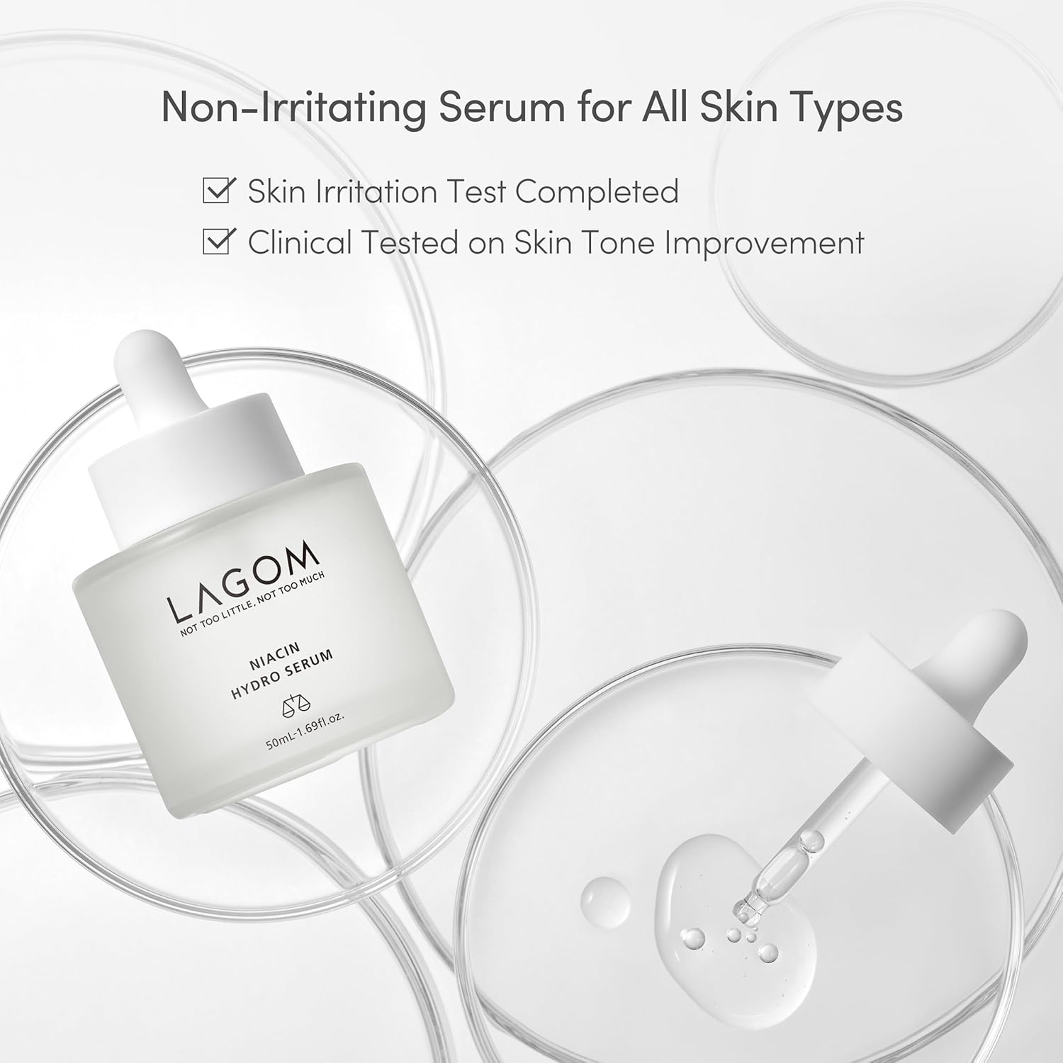 How to use LAGOM Niacin Hydro Serum step by step