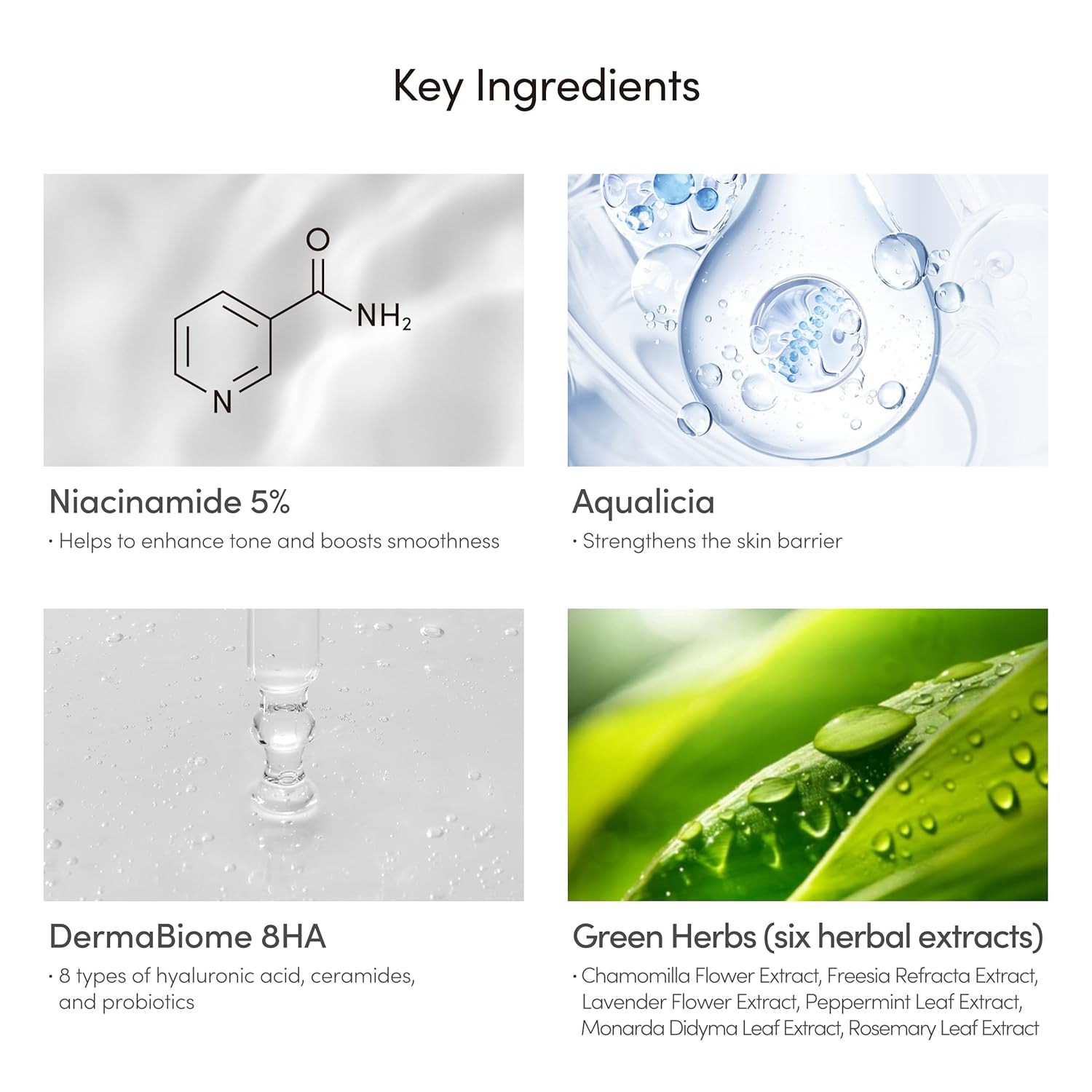LAGOM Niacin Hydro Serum key ingredients and skin benefits