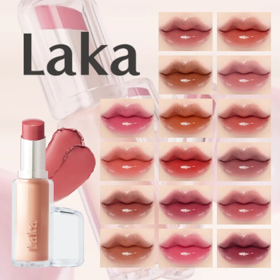 Laka Bonding Glow Lipstick — hydrating glow lipstick with a dewy finish