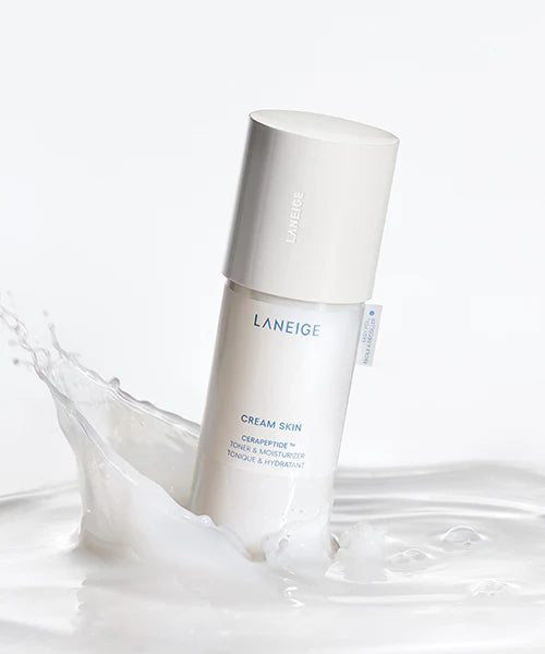 LANEIGE Cream Skin Cerapeptide Toner & Moisturizer — hydrated soft skin