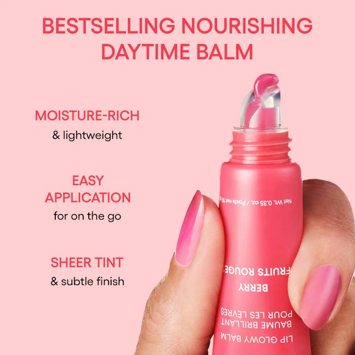 LANEIGE Lip Glowy Balm Berry — front view