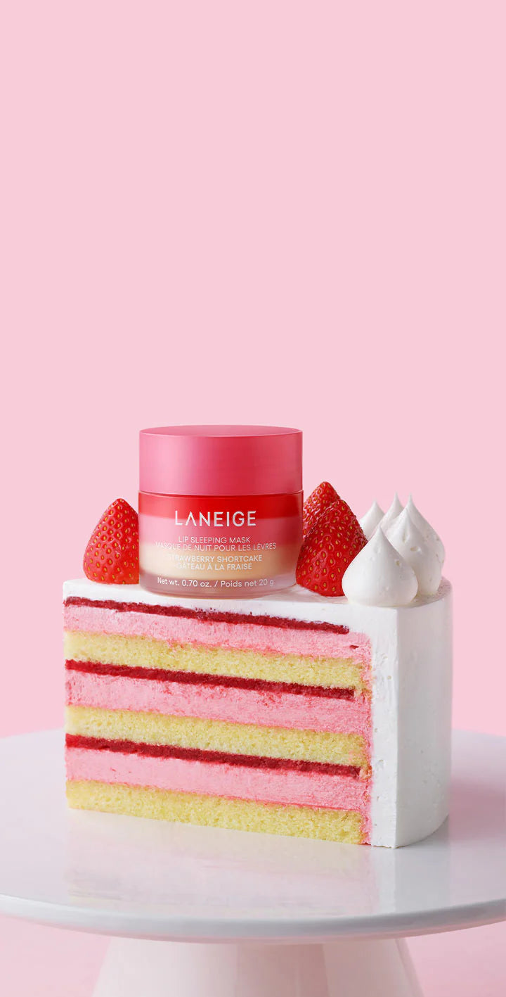 LANEIGE Lip Sleeping Mask Strawberry Shortcake — soft smooth lips