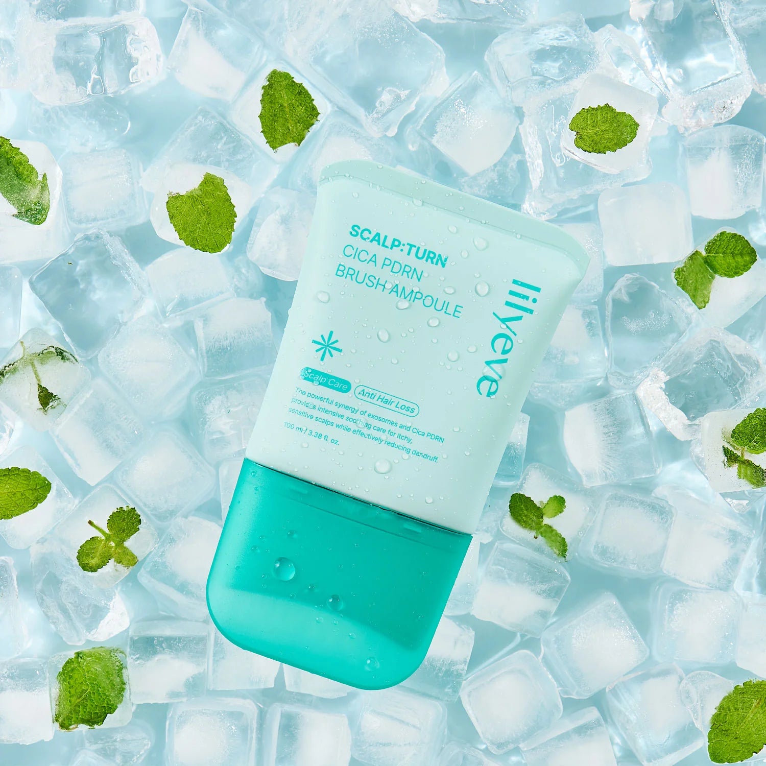 lilyeve Scalpturn Cica PDRN Brush Serum