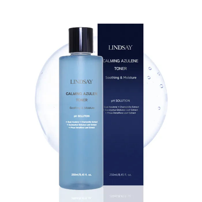 LINDSAY PH Solution Calming Azulene Toner — azulene calms redness and soothes sensitive skin