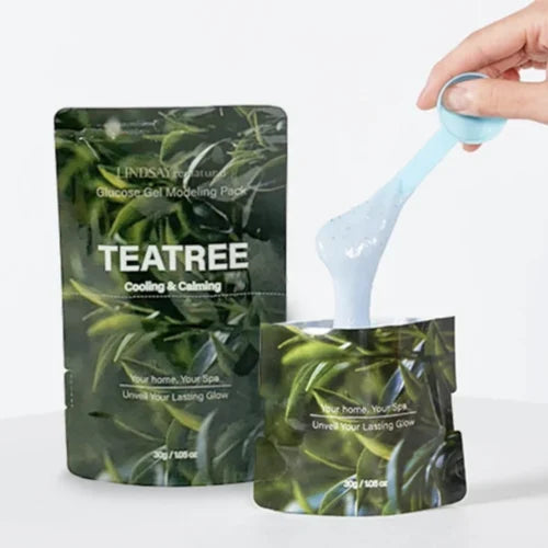 LINDSAY Re:natural Glucose Gel Modeling Pack — leaves skin hydrated, smooth and refreshed