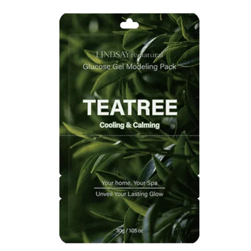 LINDSAY Re:natural Glucose Gel Modeling Pack — soothes and calms skin while it sets