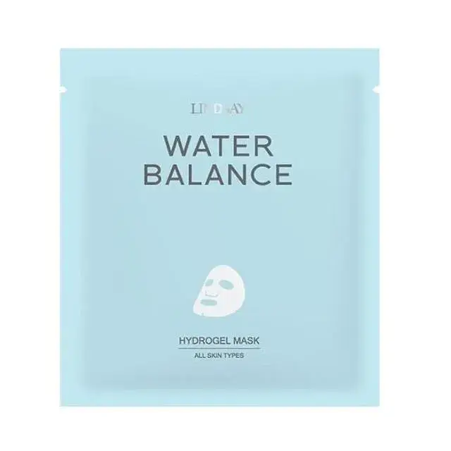 LINDSAY Water Balance Hydrogel Mask — moisture-balancing hydrogel sheet mask