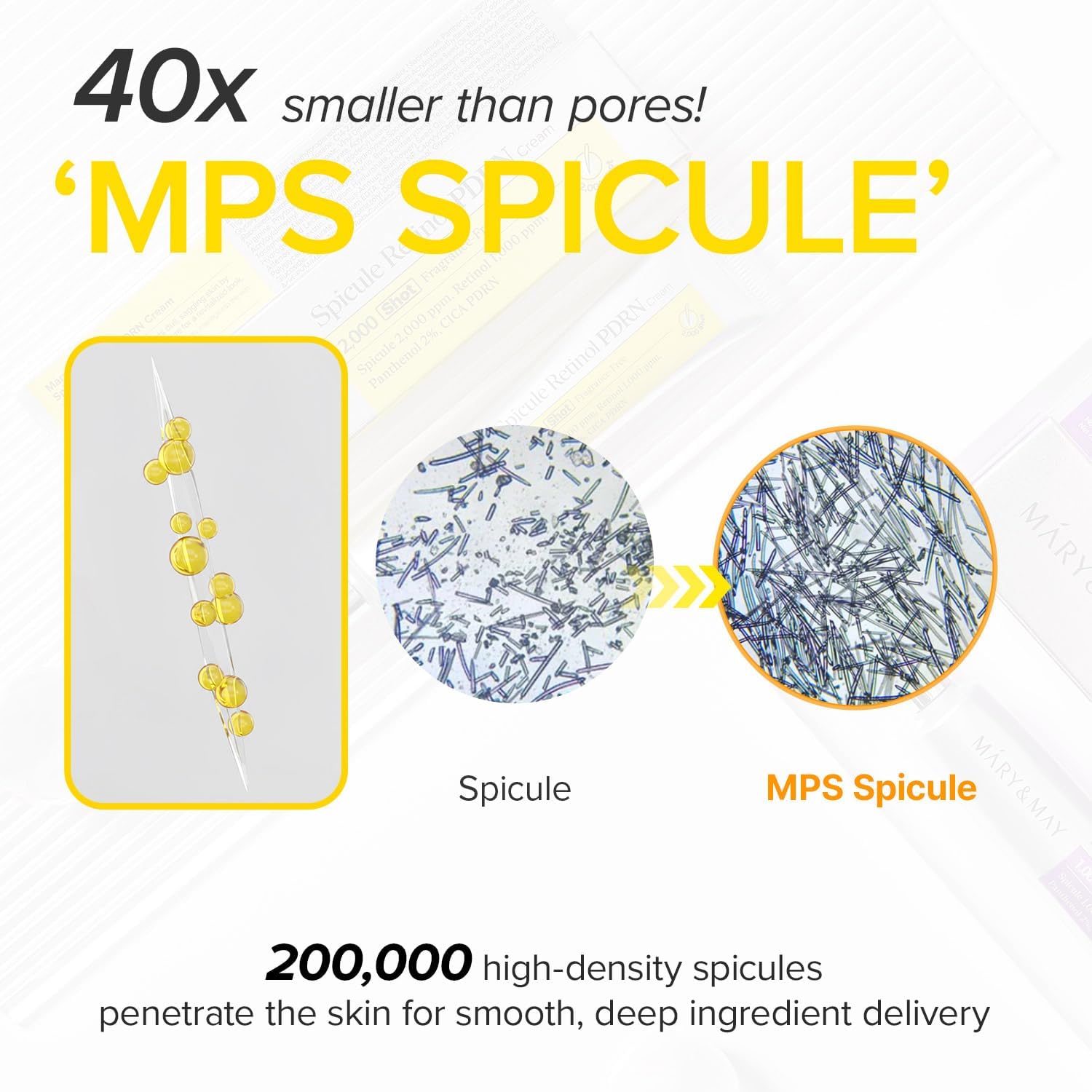 Mary&May Spicule Retinol PDRN Cream — powered by retinol, PDRN and spicules