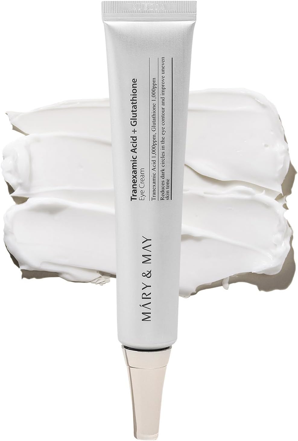 Mary&May Tranexamic Acid + Glutathione Eye Cream — helps reduce the look of puffiness