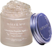 Mary&May Calendula Peptide Ageless Sleeping Mask — calendula peptide overnight sleeping mask