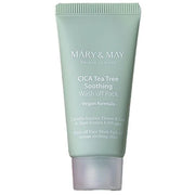 Mary&May CICA Tea Tree Soothing Wash Off Pack — CICA tea tree soothing wash-off mask