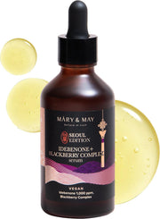 Mary&May Idebenone + Blackberry Complex Serum — idebenone antioxidant serum