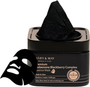 Mary&May Premium Idebenone Blackberry Complex Ampoule Mask — premium idebenone ampoule mask