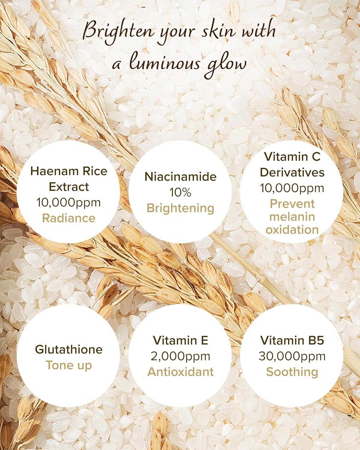 Mary&May Rice Niacin 10% Triple Vitamin Serum — triple vitamins revitalize and nourish skin
