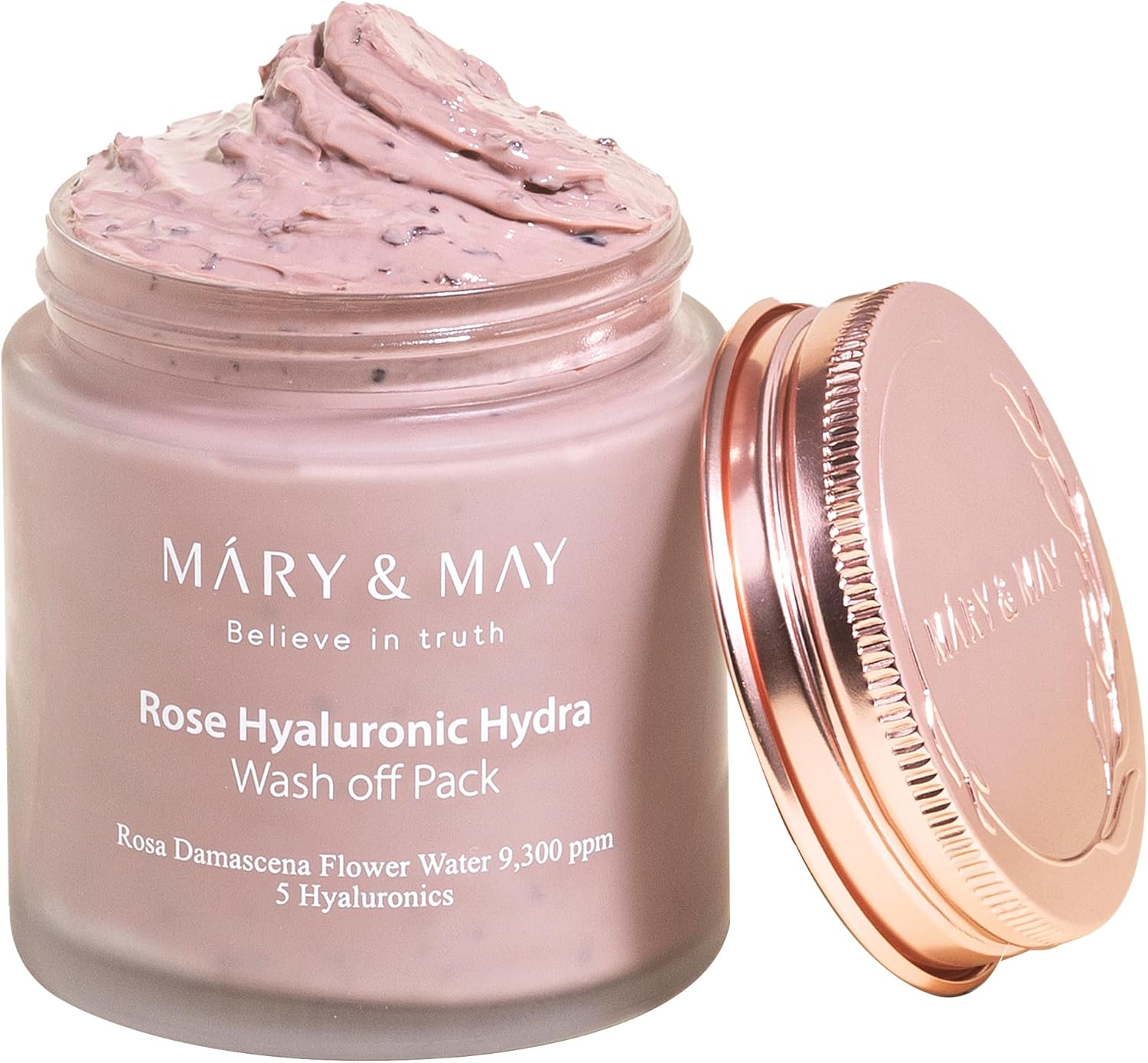 Mary&May Rose Hyaluronic Hydra Wash Off Pack — rose hyaluronic hydrating wash-off mask