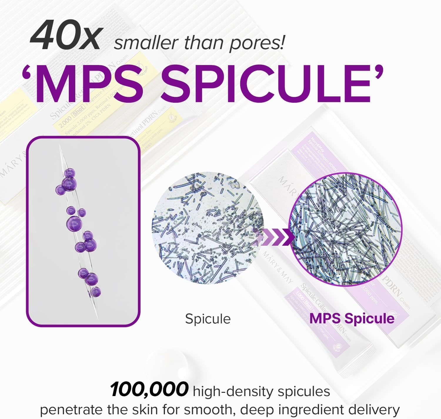 Mary&May Spicule Collagen PDRN Cream — deeply moisturizes for supple skin