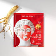 Mary&May Vegan Collagen Red Ginseng Mask — vegan collagen red ginseng sheet mask