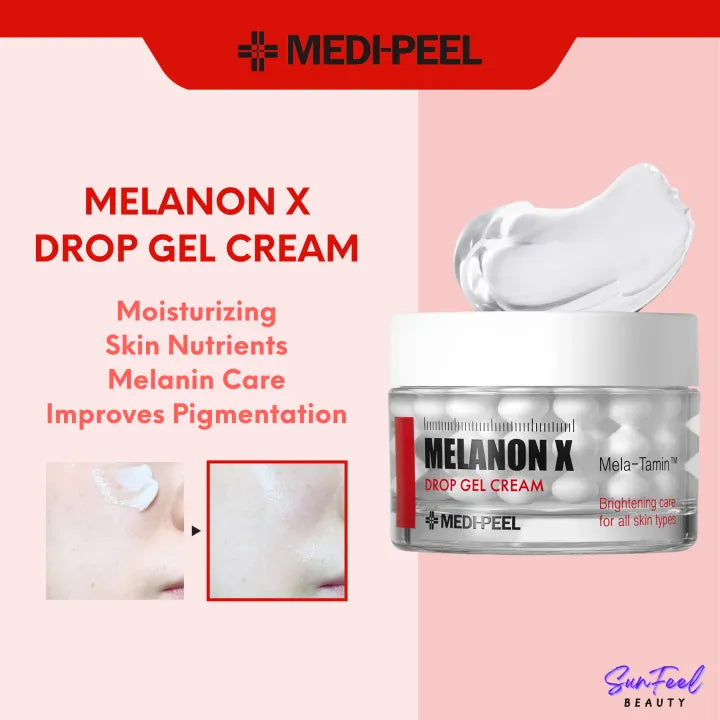MEDI-PEEL Melanon X Drop Gel Cream — helps fade the look of dark spots and pigmentation