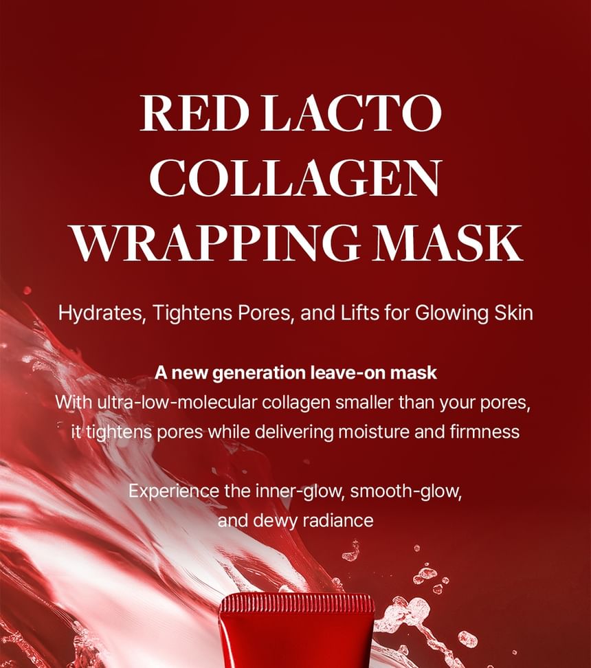 MEDI-PEEL PDRN Collagen Wrapping Mask — collagen and PDRN firm and revitalize skin