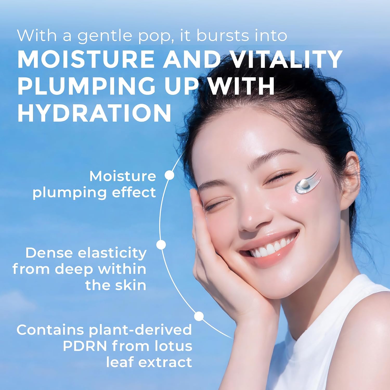 MEDI-PEEL PDRN Hyal Drop Gel Cream — plumps skin for a smooth, bouncy finish