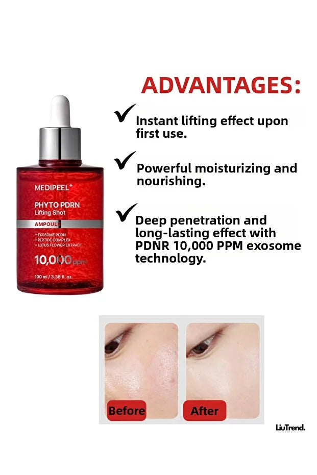 MEDI-PEEL Phyto Exosome PDRN Lifting Shot Ampoule — improves the look of skin elasticity