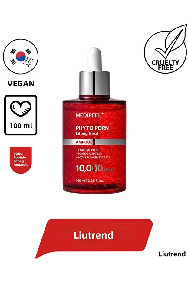 MEDI-PEEL Phyto Exosome PDRN Lifting Shot Ampoule — phyto exosome and PDRN visibly lift and firm skin