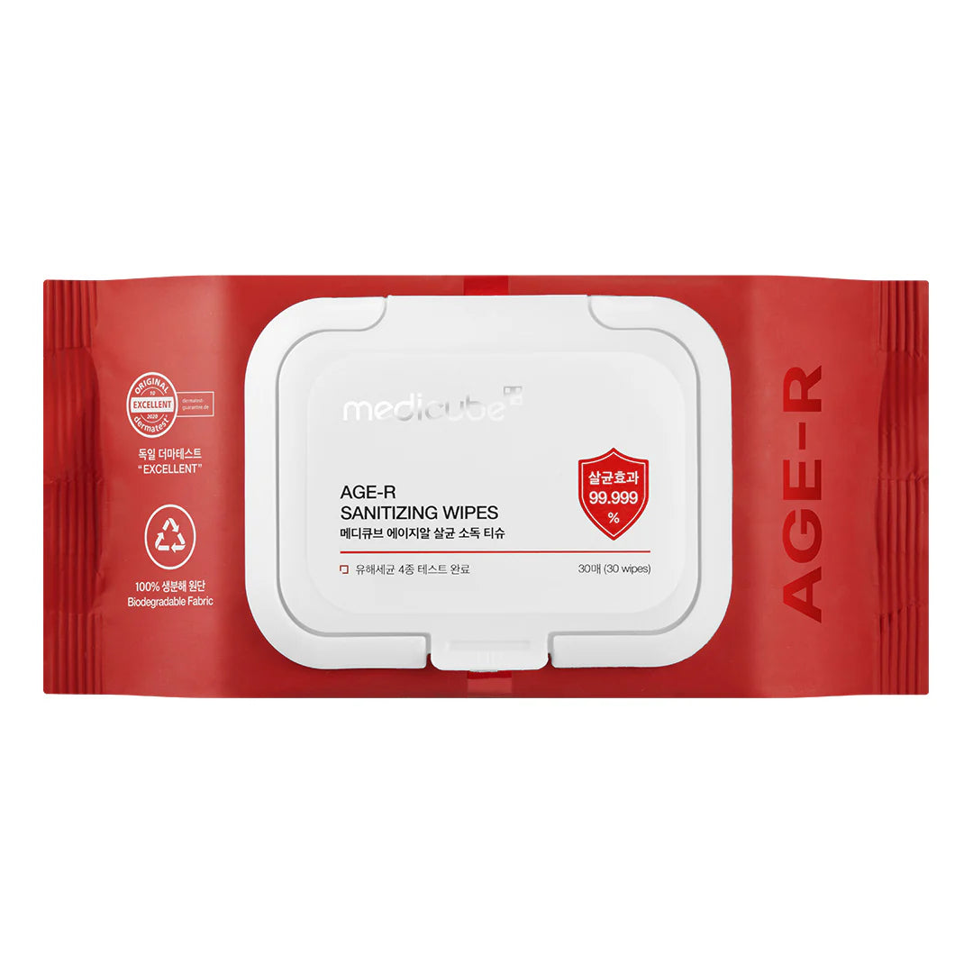 Medicube AGE-R Sanitizing Wipes – sanitizing wipes for AGE-R devices