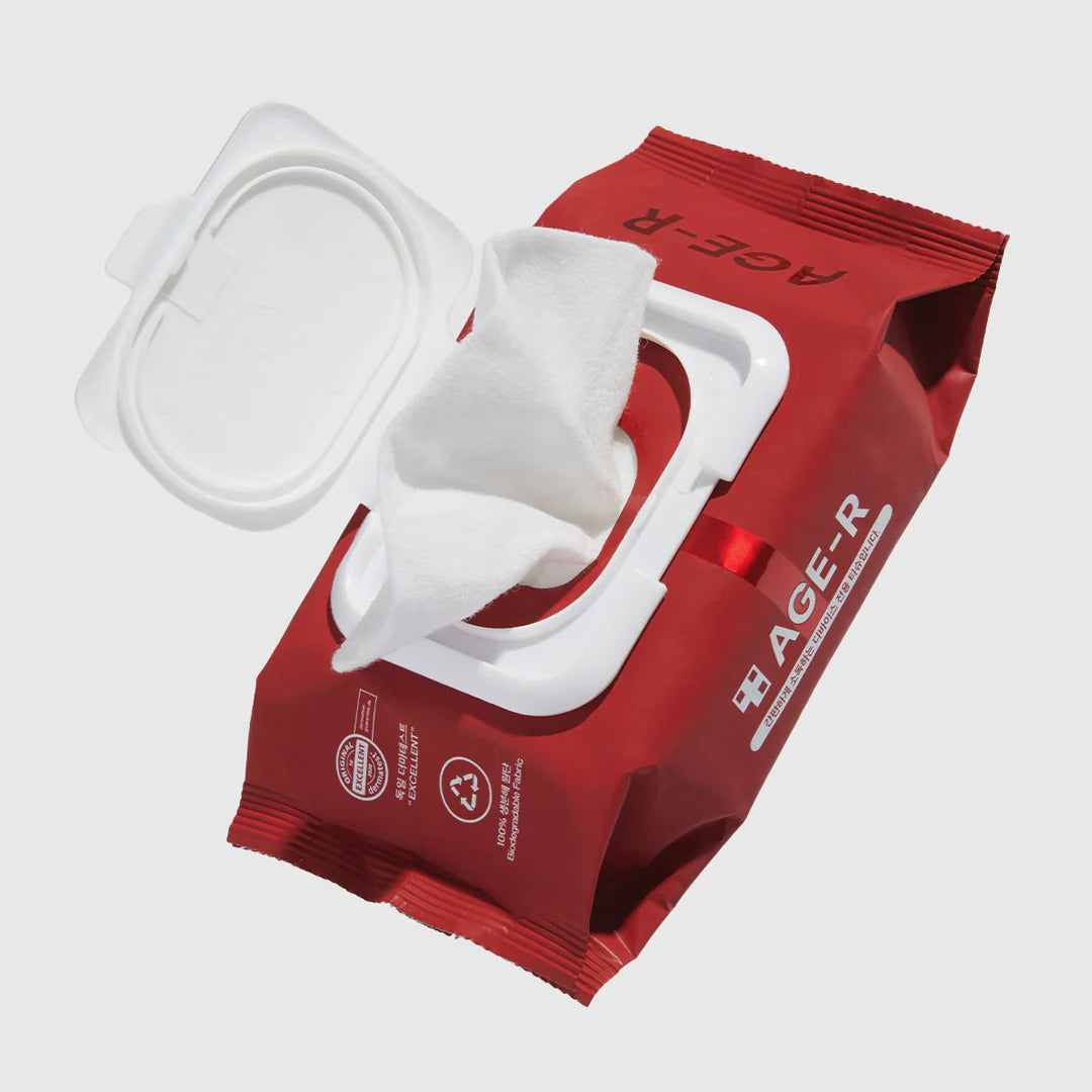 Medicube AGE-R Sanitizing Wipes – hygienic care between treatments