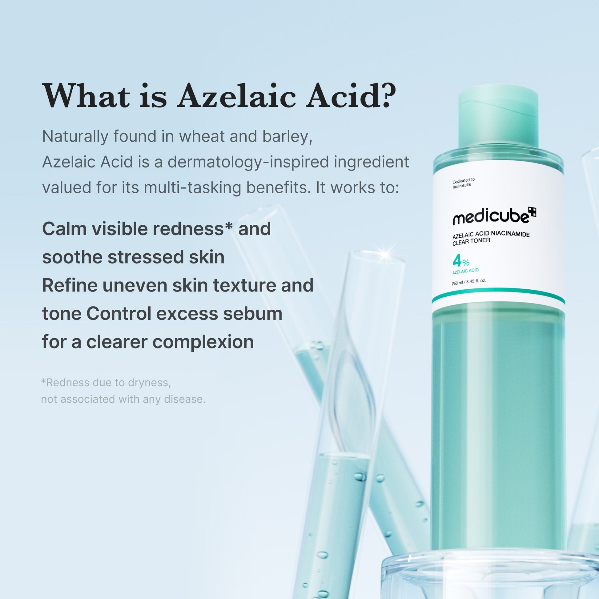 Aloe and ceramide that support the moisture barrier on troubled skin