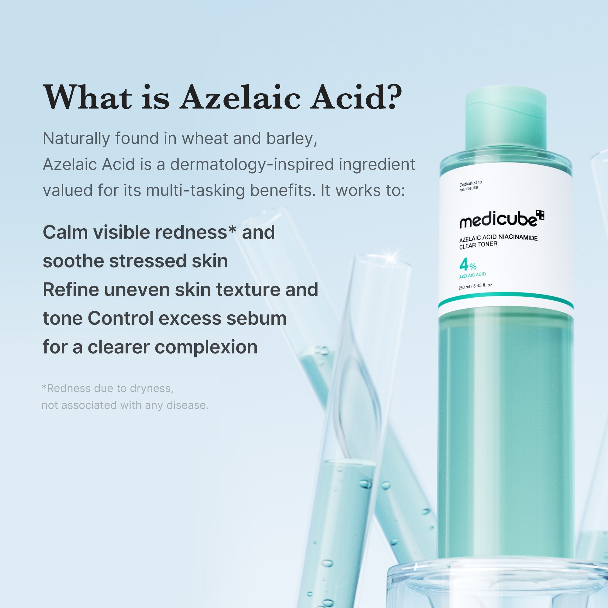 Aloe and ceramide that support the moisture barrier on troubled skin