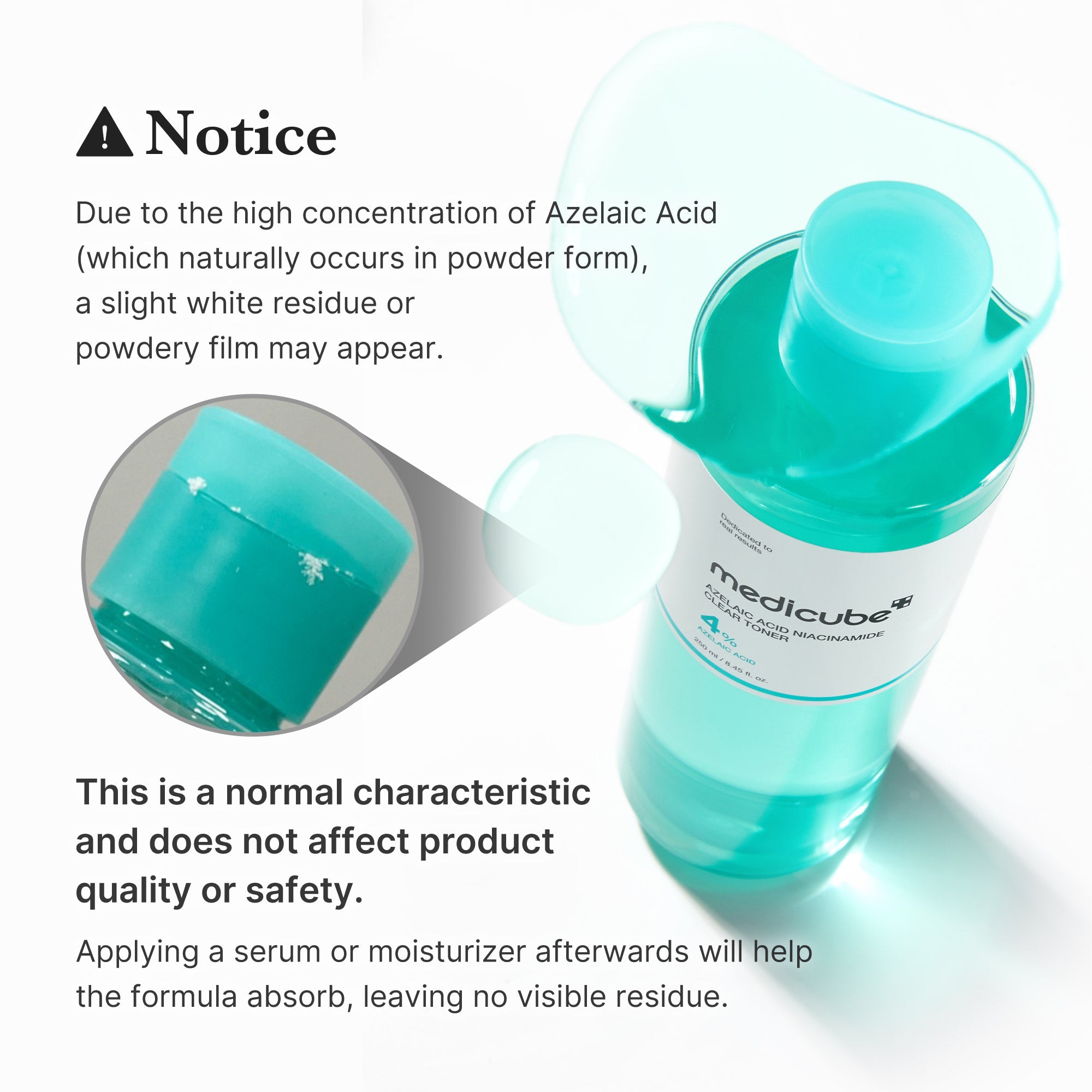 Apply after cleansing with hands or a cotton pad, then pat to absorb