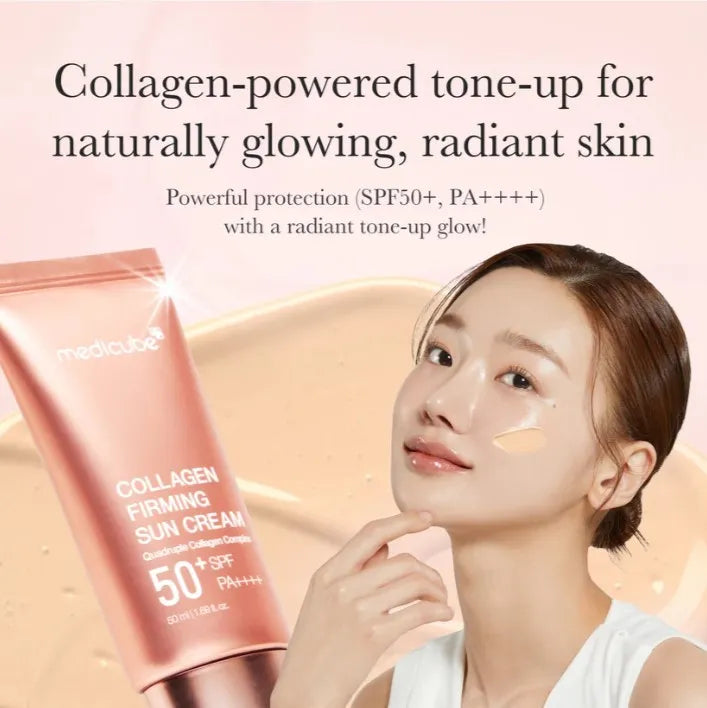Collagen Firming Sun Cream with collagen for elastic, protected skin