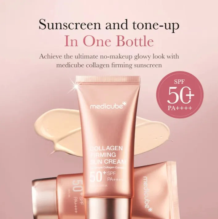 Collagen Firming Sun Cream lightweight daily sunscreen with no white cast