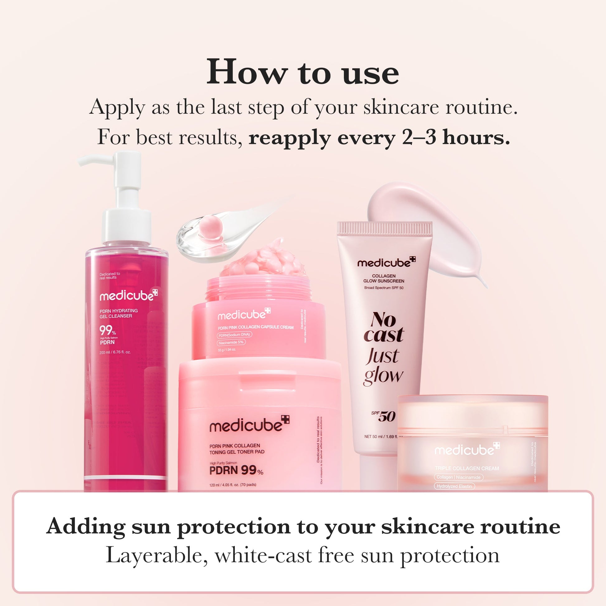 Daily moisturizing Korean sunscreen with hyaluronic acid and ceramide for barrier support