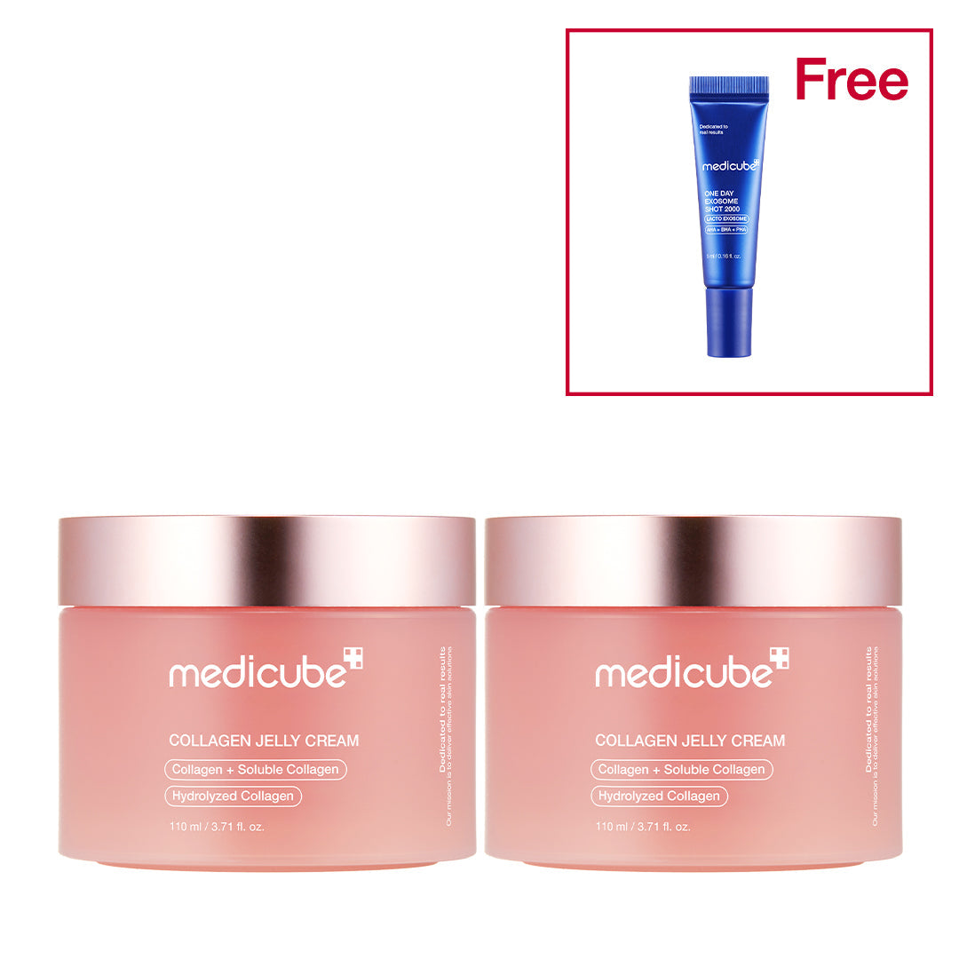 Collagen jelly cream that supports elasticity and helps reduce the look of fine lines