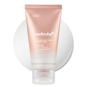 Medicube Collagen Milk Toning Wrapping Mask, a Korean daytime collagen glow film mask