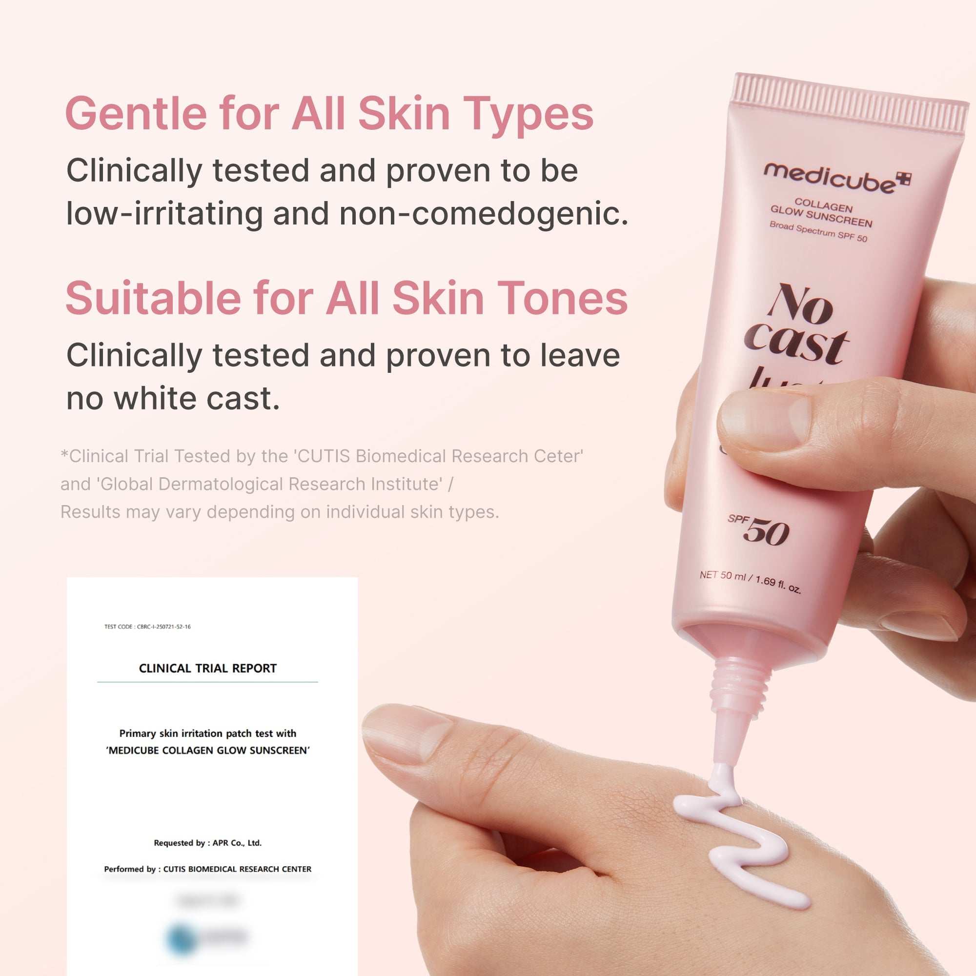 Cica and niacinamide formula that soothes and hydrates sun-exposed skin for a dewy glow
