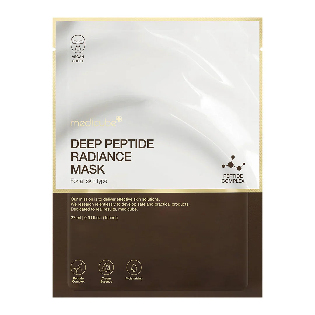 Medicube Deep Peptide Radiance Mask for firming, glow and intense hydration