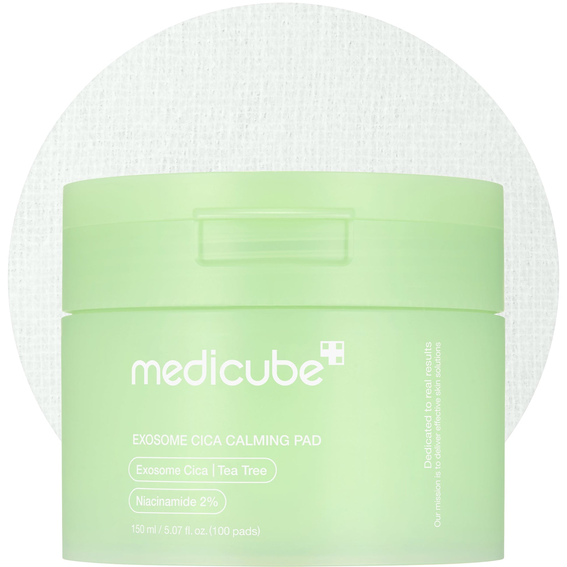 Medicube Exosome Cica Pad, Korean soothing toner pads with exosome cica and tea tree