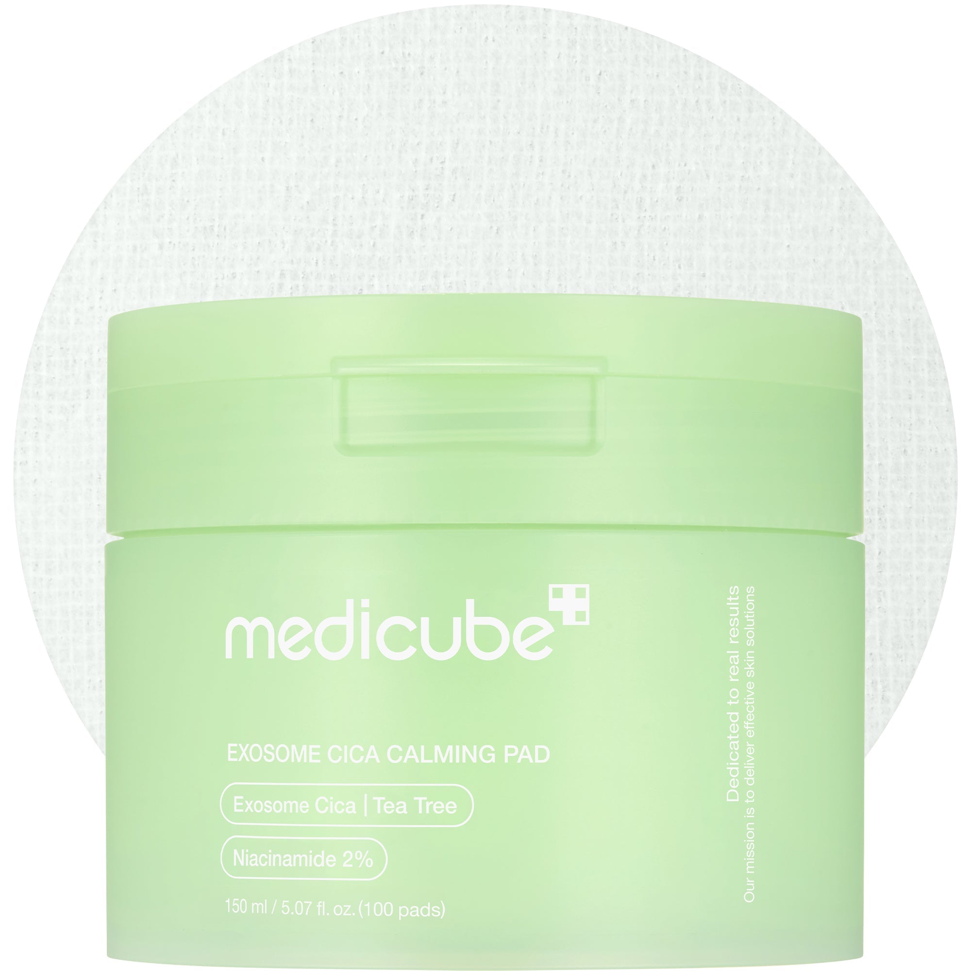 Medicube Exosome Cica Pad, Korean soothing toner pads with exosome cica and tea tree