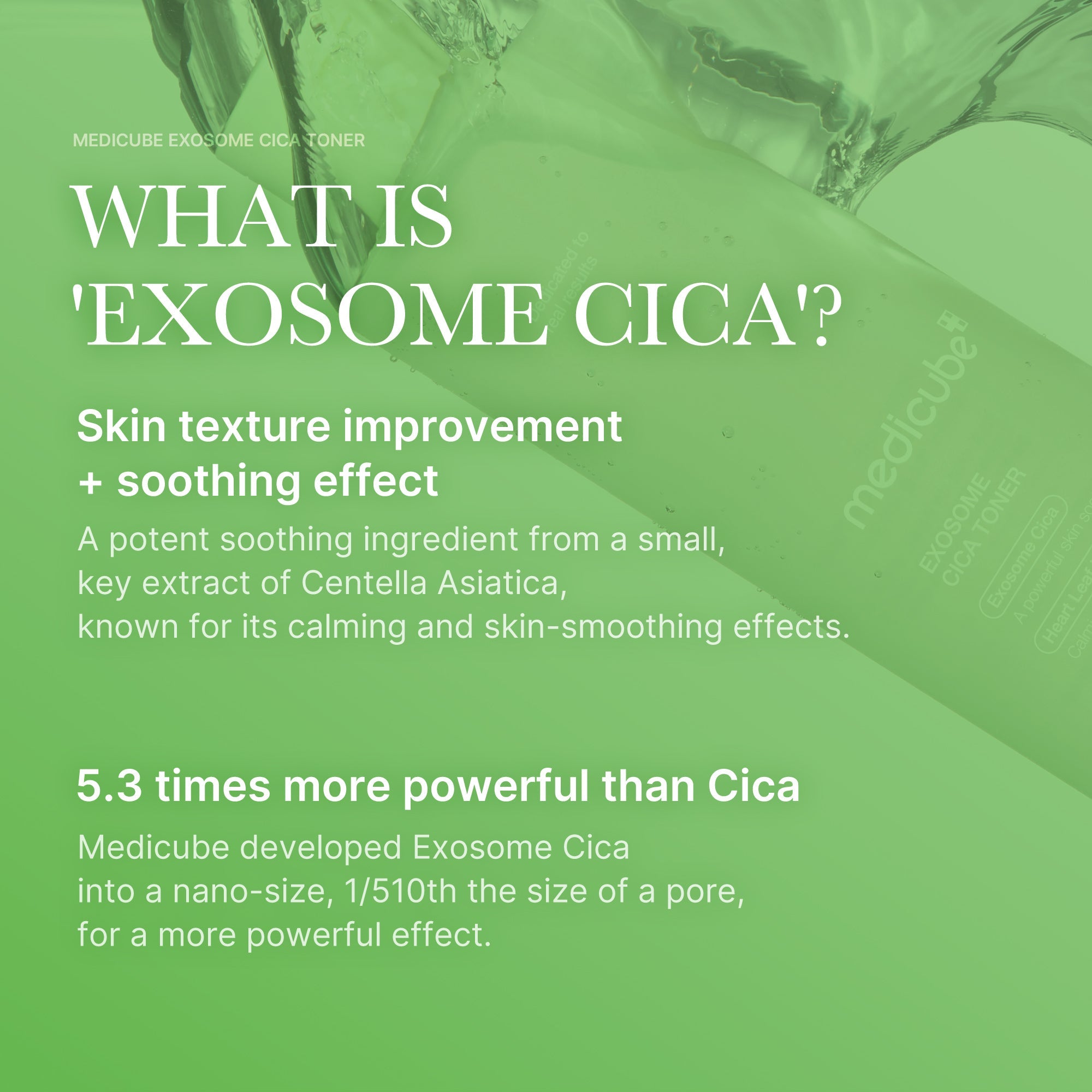 Non-sticky toner that hydrates for a clear, even glass-skin finish