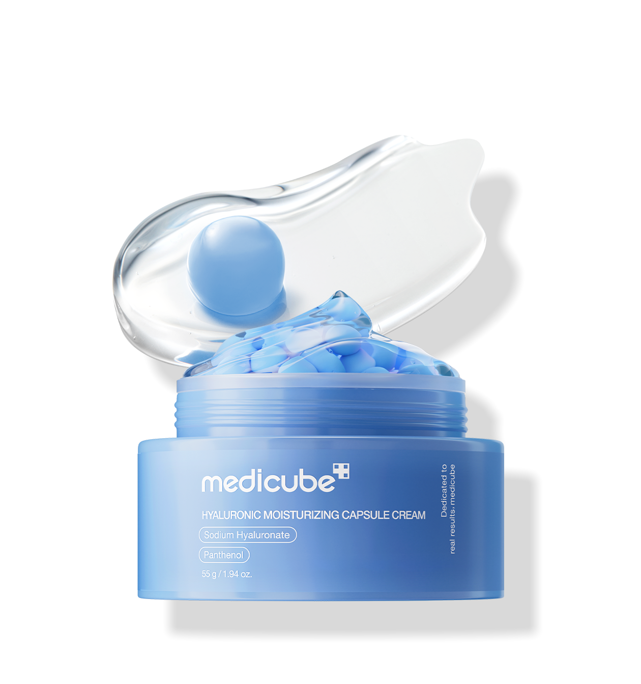 Medicube Hyaluronic Capsule Cream, an intensive moisturizer with ultra-low-molecular hyaluronic acid for deep hydration
