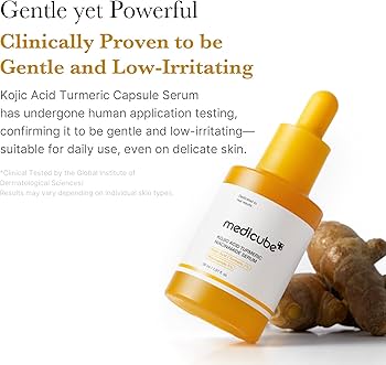 Medicube Kojic Turmeric Niacinamide Serum for brightening and dark spot care