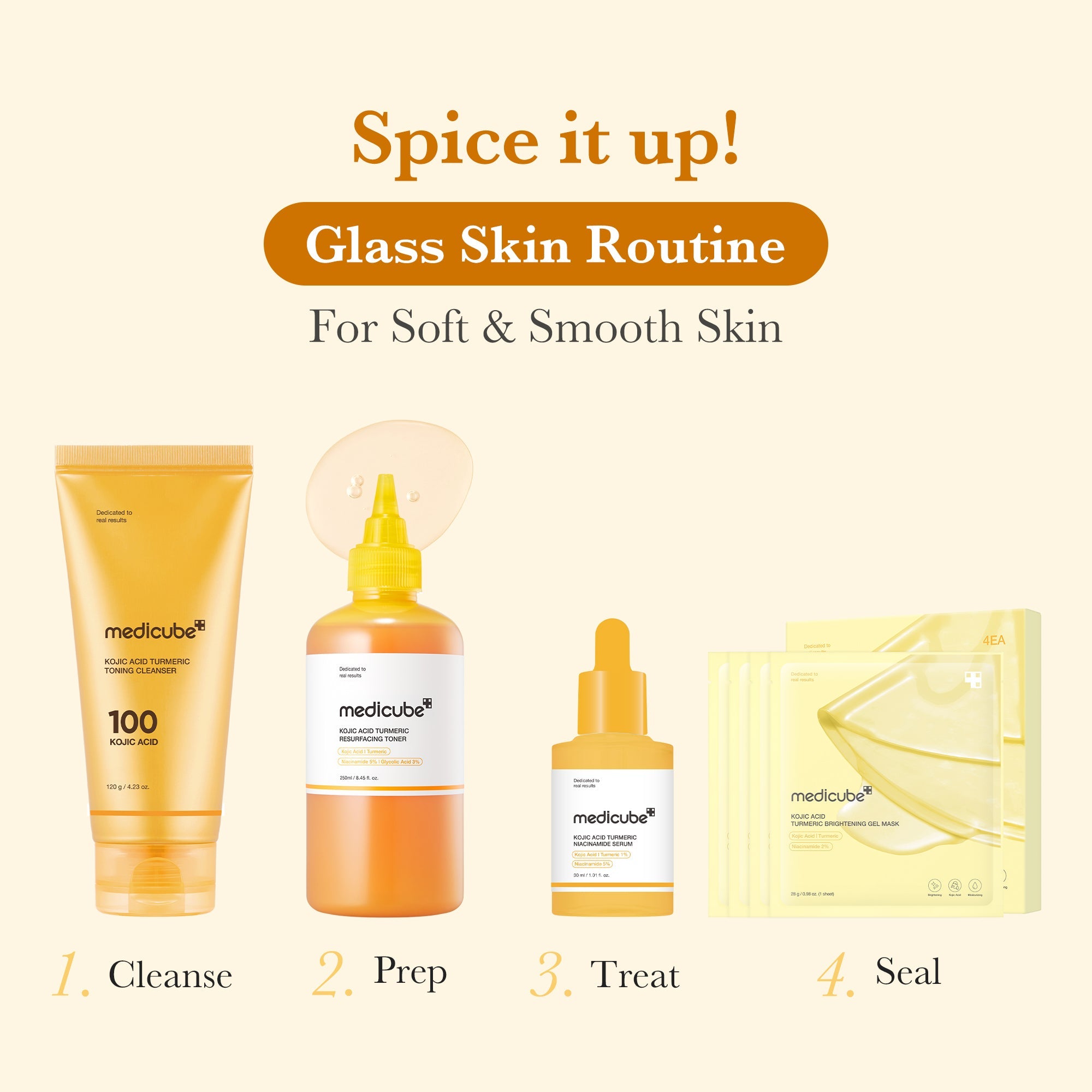 Niacinamide and ceramide that brighten while supporting the skin barrier