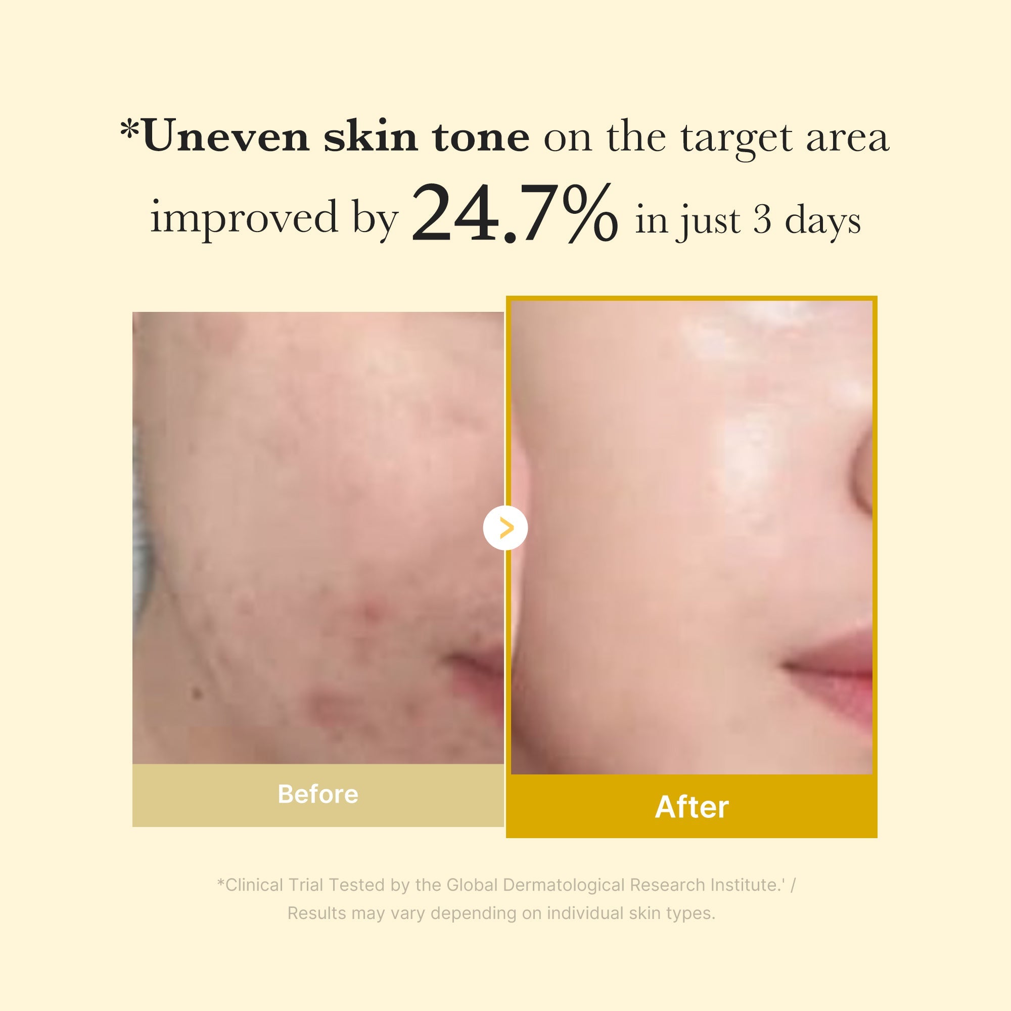 Peel off in the morning to reveal brighter, smoother, more radiant skin