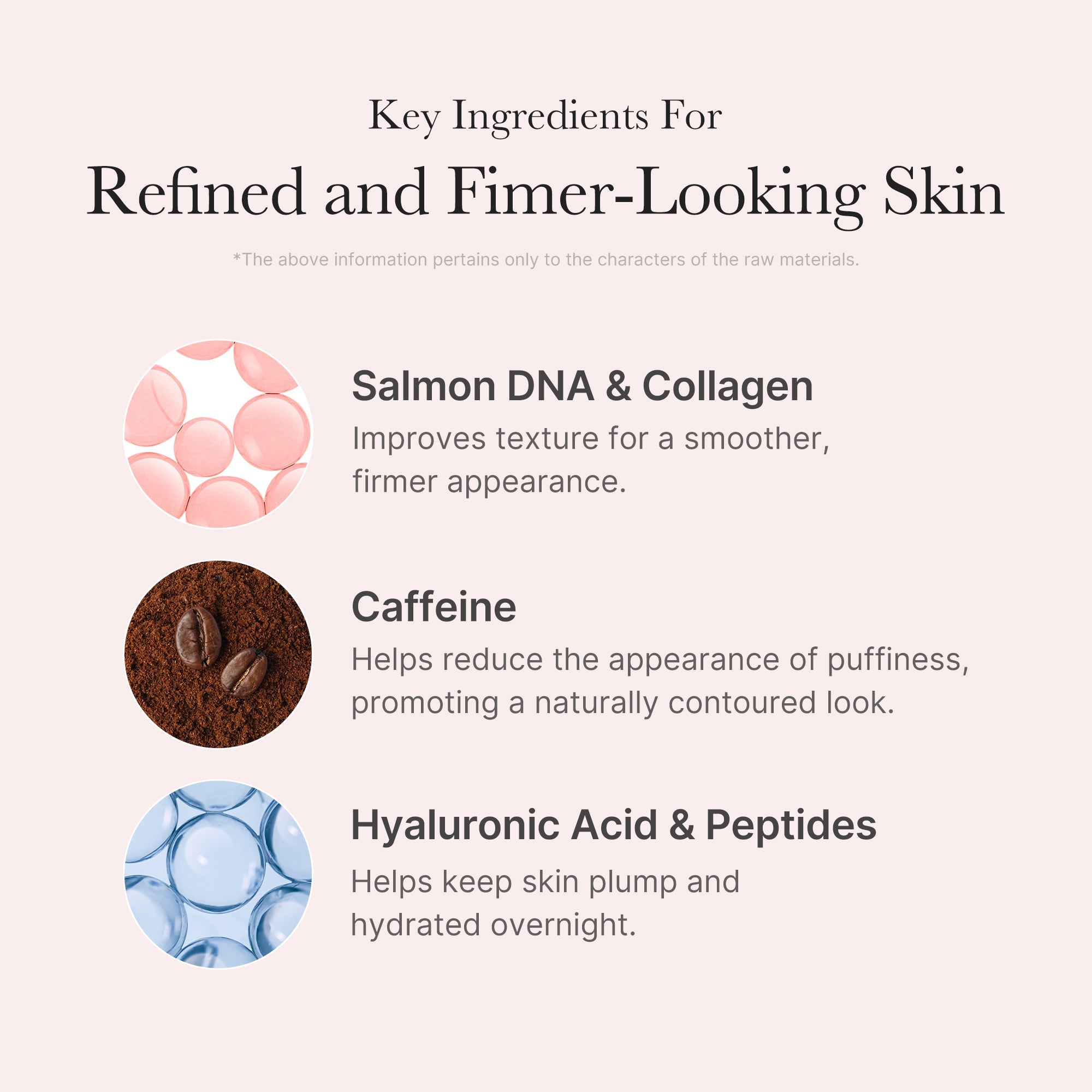 Caffeine sleeping mask that visibly reduces puffiness and a tired look overnight