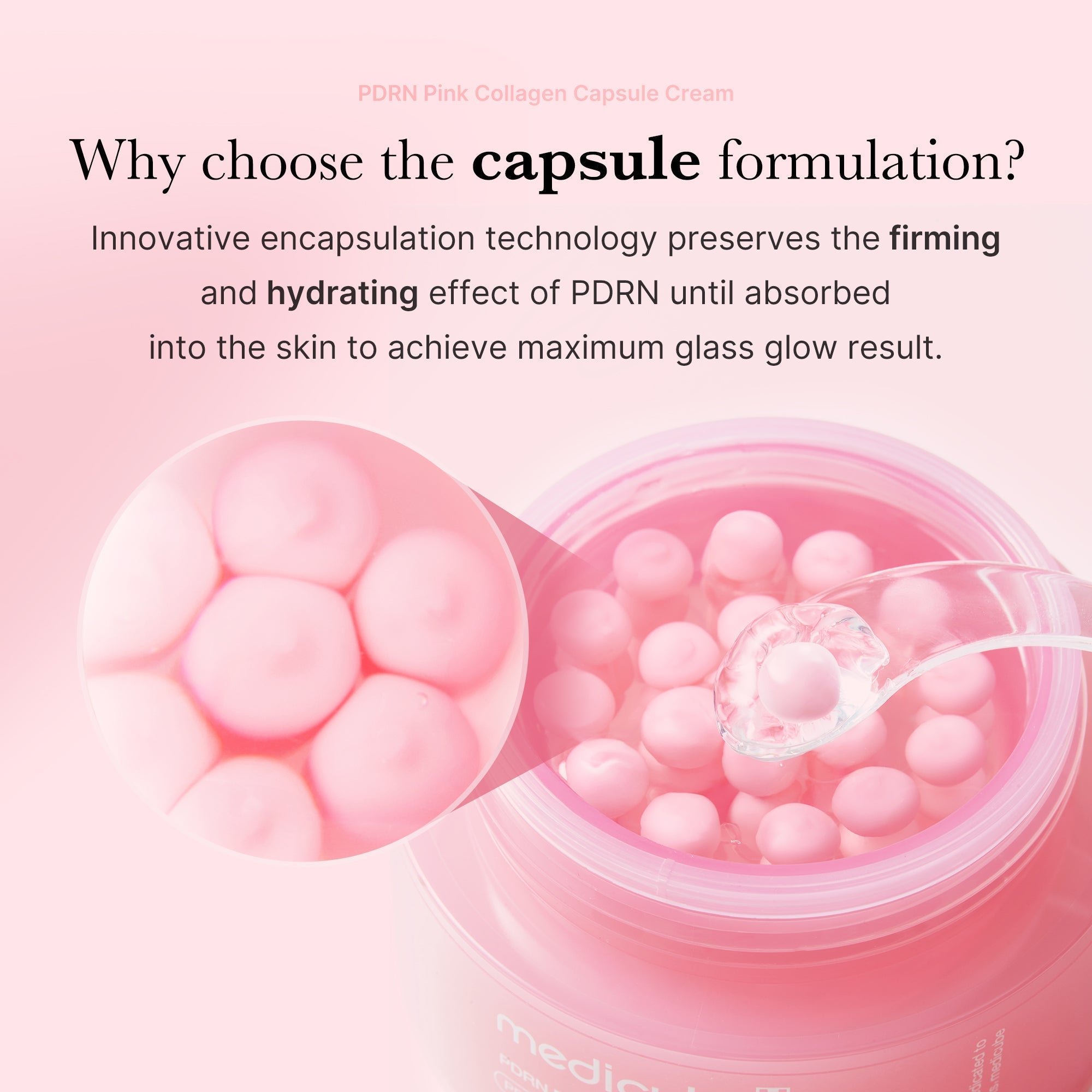 Niacinamide capsule cream that brightens dark spots and refines uneven texture
