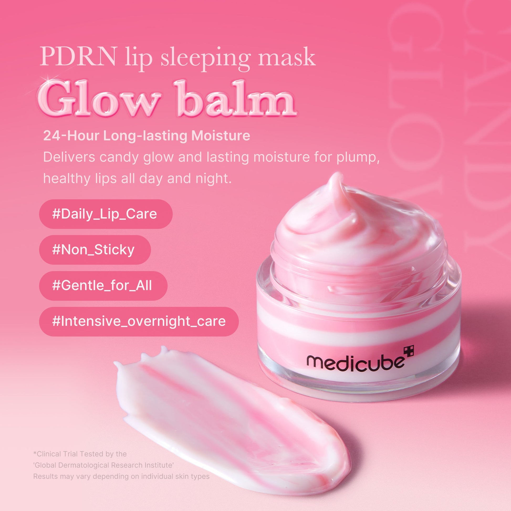 Salmon DNA PDRN and collagen for plump, bouncy, firmer-looking lips